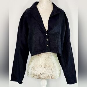 Vintage cropped Jackie O! blazer, jacket